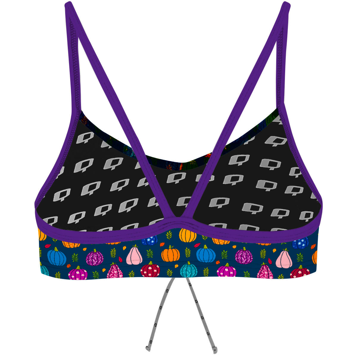 Groovy Gourds - Bandeau Bikini Top
