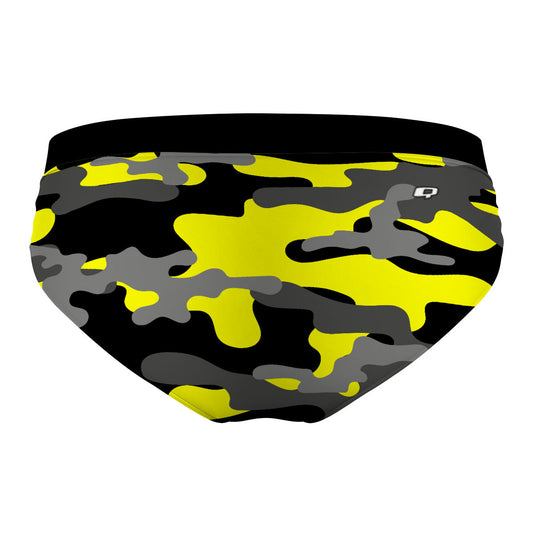 Yellow Camo - Classic Sports  Bikini Bottom