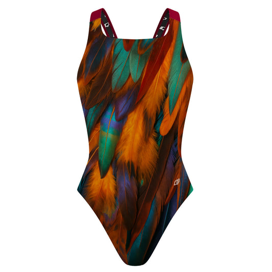Fiery Bird - Classic Strap Swimsuit