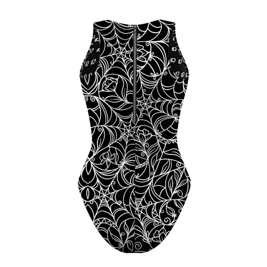 Spiderweb Temptation - Women's Waterpolo Swimsuit Classic Cut