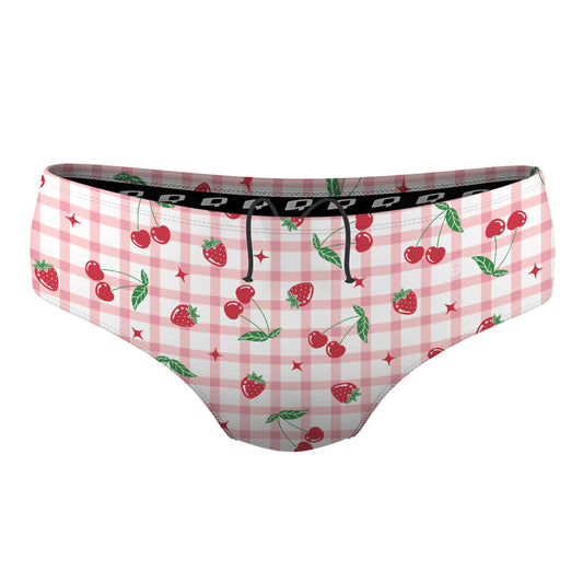 Berry Cherry - Classic Brief Swimsuit