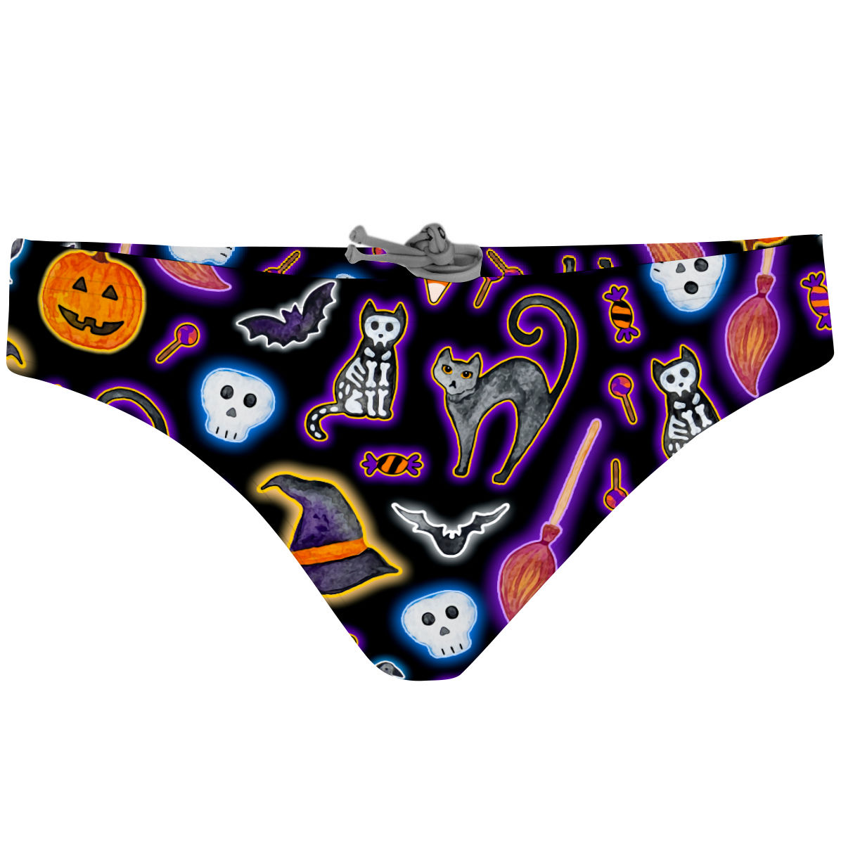 Halloween Trick or Treat - Bandeau Bikini Bottom