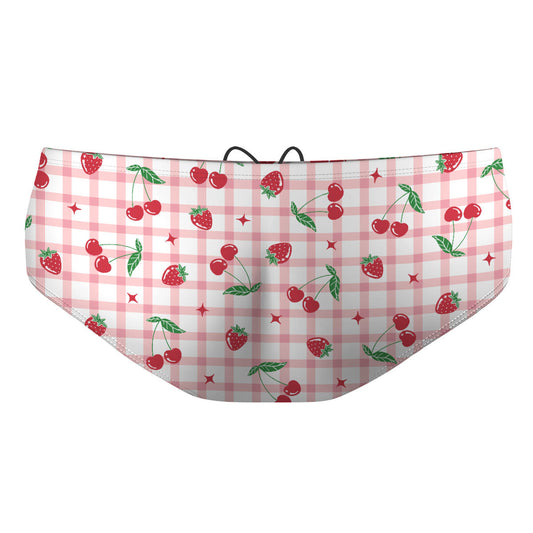 Berry Cherry - Classic Brief Swimsuit