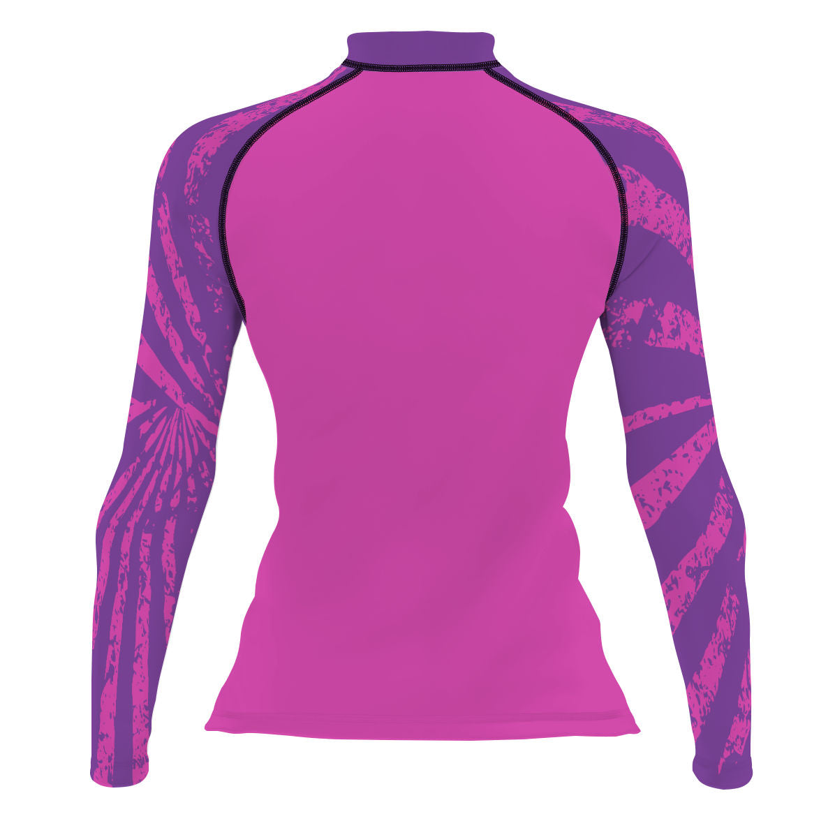 Purple Stripes - Women's Surf UPF50+ Long Sleeve Rash Guard