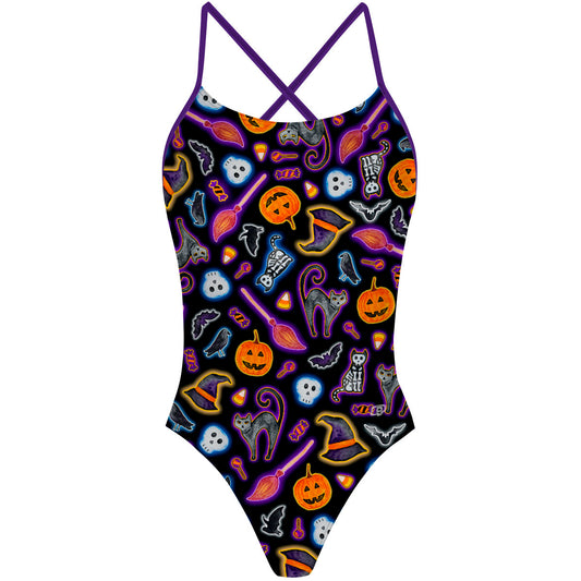 Halloween Trick or Treat - "X" Back Swimsuit