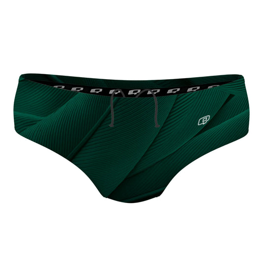 Green Feathers - Classic Brief Swimsuit