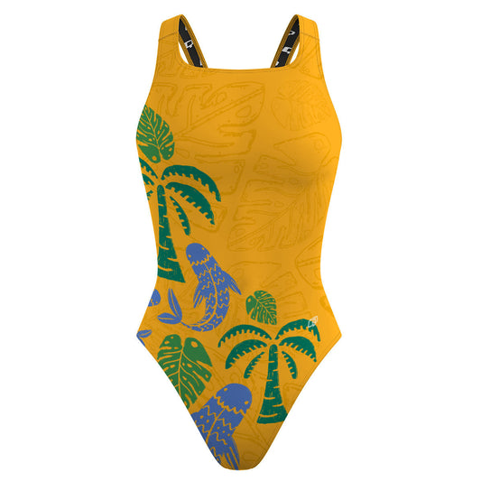 Seaside jungle - Classic Strap Swimsuit