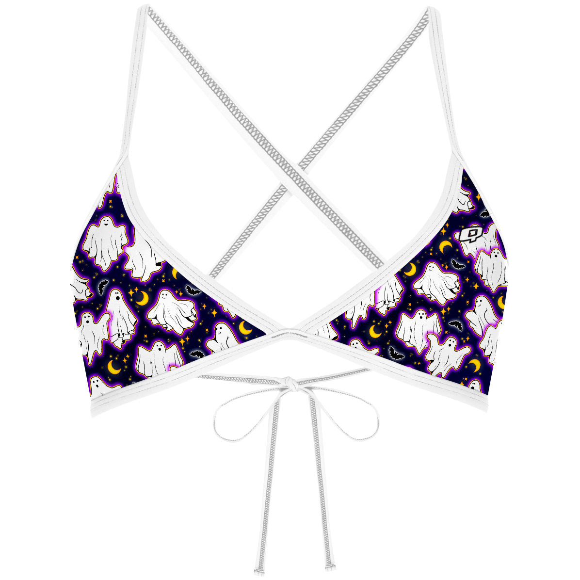 Boo-Tiful Night - Tieback Bikini Top
