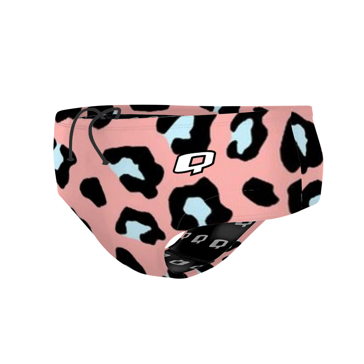 Peachy Leopard - Classic Brief Swimsuit