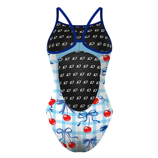 Cherry Swim - Skinny Strap Swimsuit