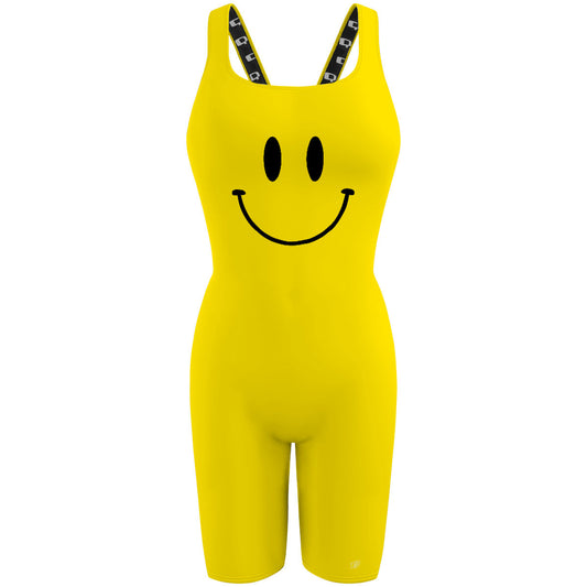 Smiley - Classic Strap Long Knee Women Jammer