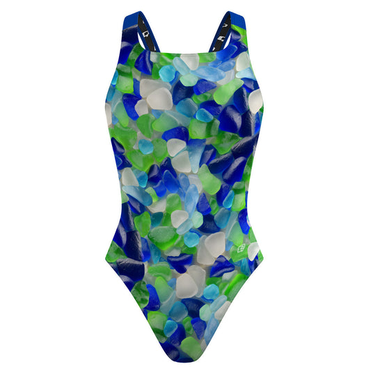 Sea Glass - Classic Strap Swimsuit