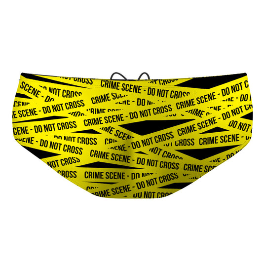 Do Not Cross - Classic Brief Swimsuit