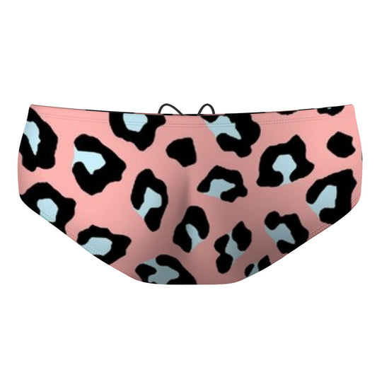 Peachy Leopard - Classic Brief Swimsuit