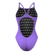 31/5/2026 - Solid Skinny Strap Swimsuit - PERSONALIZED