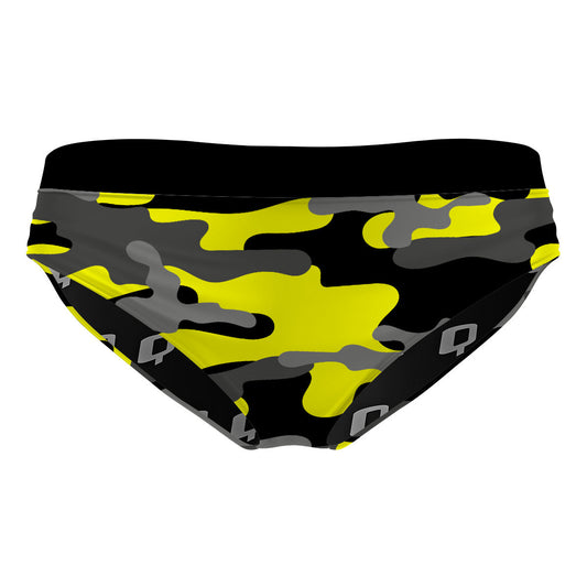 Yellow Camo - Classic Sports  Bikini Bottom