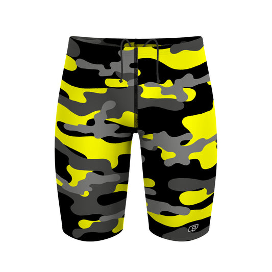 Yellow Camo - Jammer Swimsuit