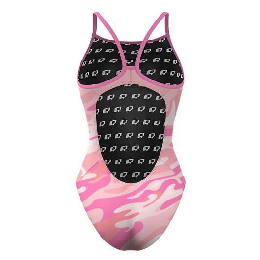 Fenix Team Fem Rose - Skinny Strap Swimsuit