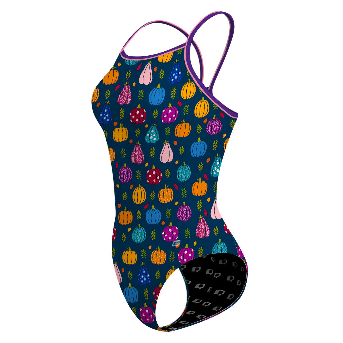 Groovy Gourds - Skinny Strap Swimsuit