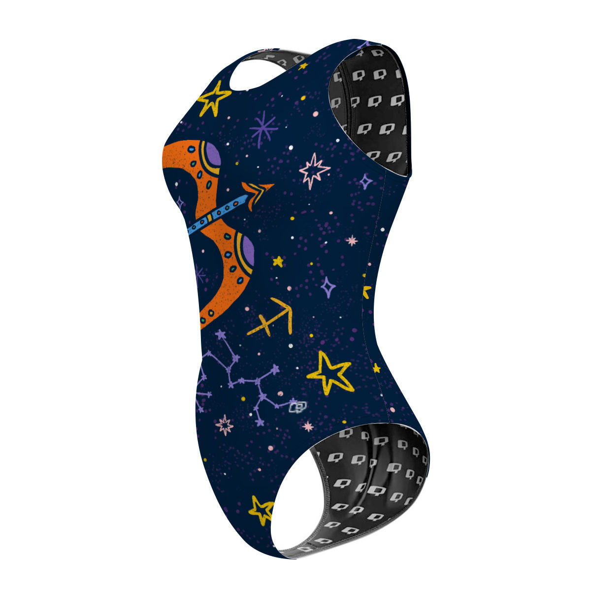 Sagittarius - Women's Waterpolo Swimsuit Classic Cut