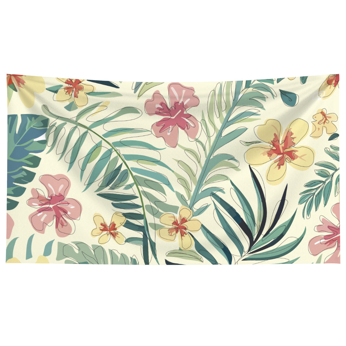 TROPICAL WORLD - Microfiber Swim Towel