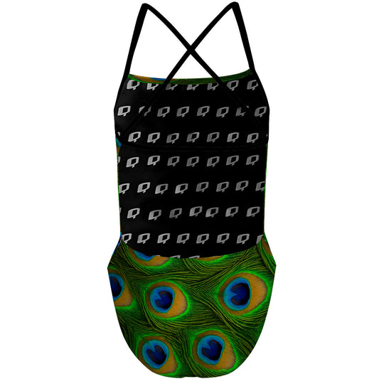 Peacock Dreams - "X" Back Swimsuit