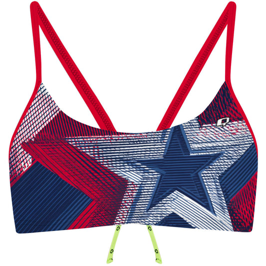 Stars Before Sunset - Bandeau Bikini Top