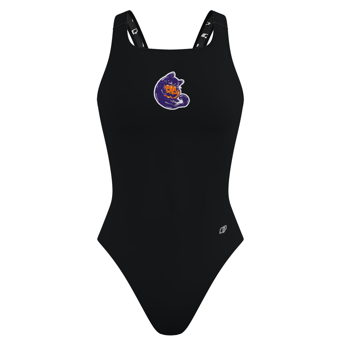 Trick or treat - Solid Classic Strap Swimsuit