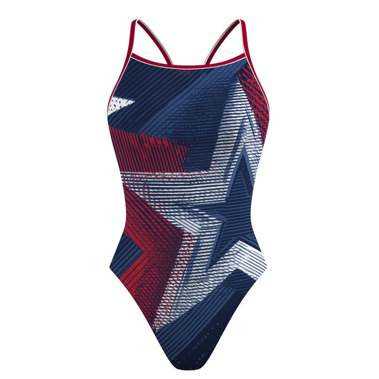 Stars Before Sunset - Skinny Strap Swimsuit