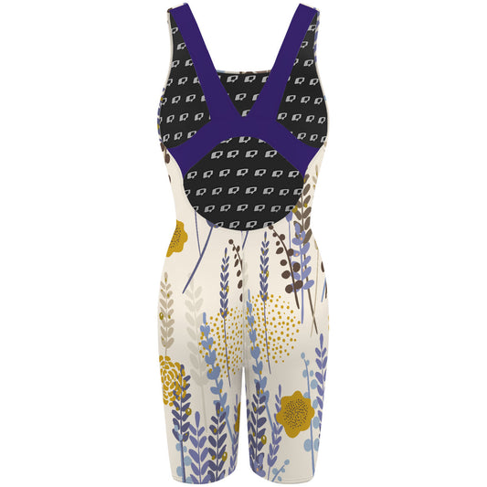 Lavender - Classic Strap Long Knee Women Jammer