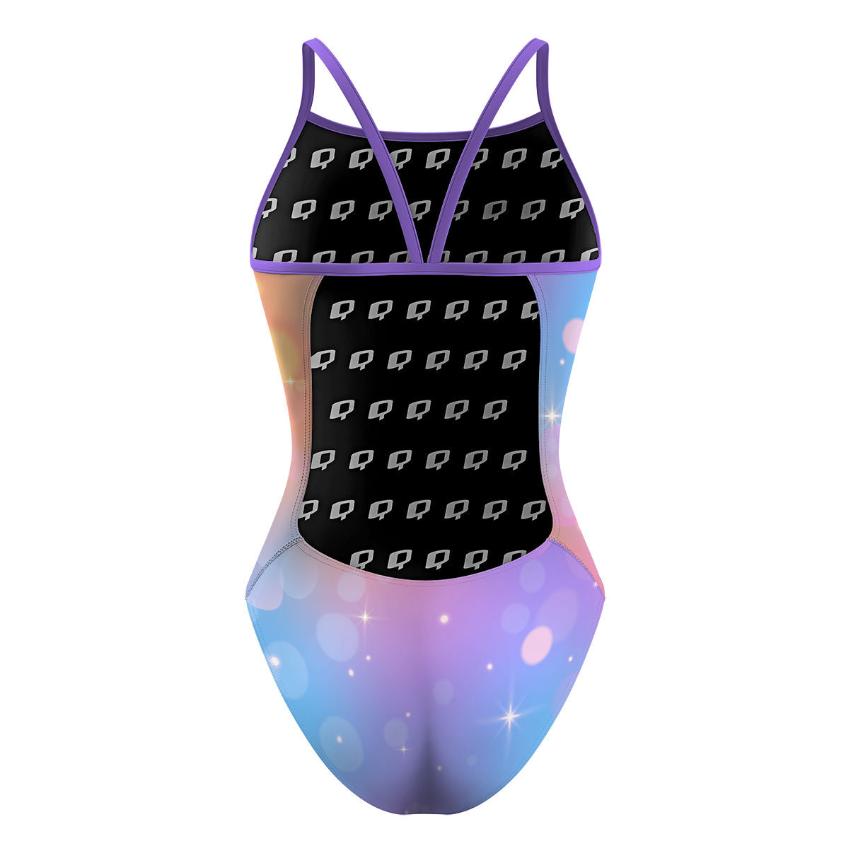 Glinda Bubbles - Sunback Tank Swimsuit