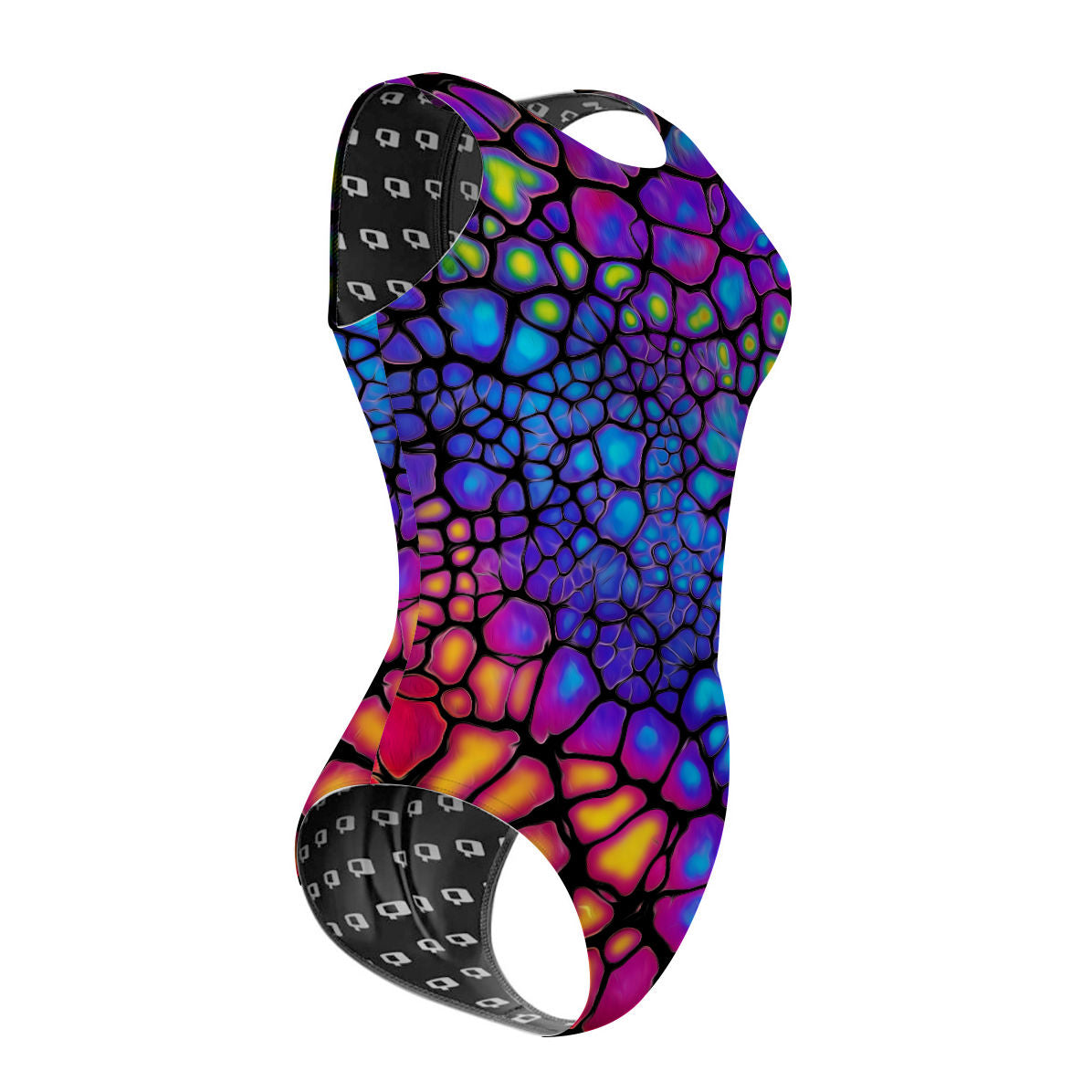 Chameleon Skin - Women's Waterpolo Swimsuit Classic Cut