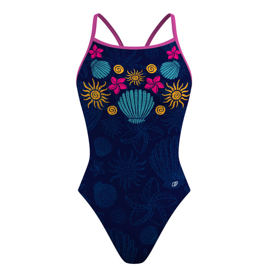 Sunflower Beach - Skinny Strap Swimsuit