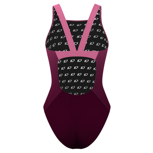 Pink Degrade - Classic Strap Swimsuit