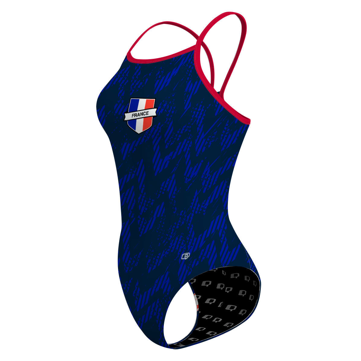 France - Skinny Strap Swimsuit