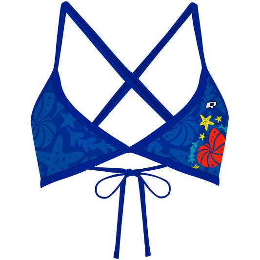 Coral Reef - Tieback Bikini Top