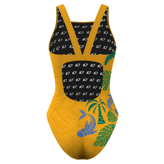 Seaside jungle - Classic Strap Swimsuit