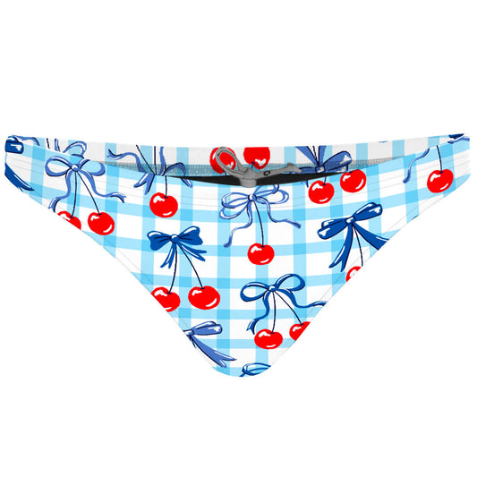 Cherry Swim - Tieback Bikini Bottom