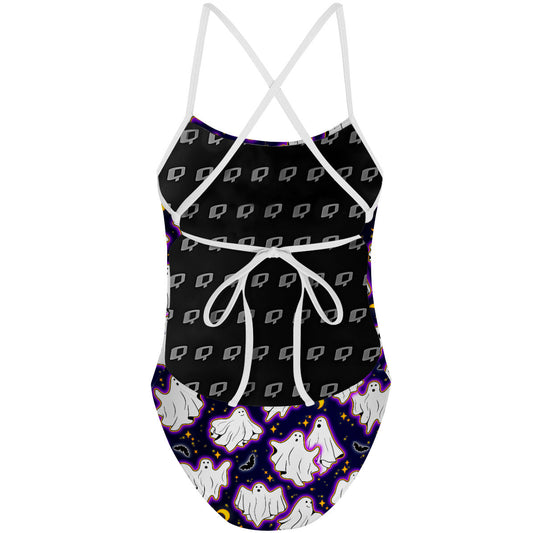 Boo-Tiful Night - Tieback One Piece Swimsuit
