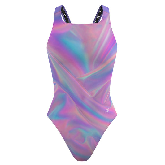 Holographic Swim - Classic Strap Swimsuit