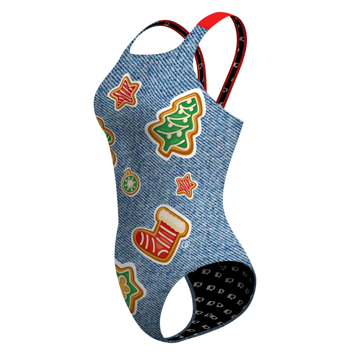 Patches - Classic Strap Swimsuit