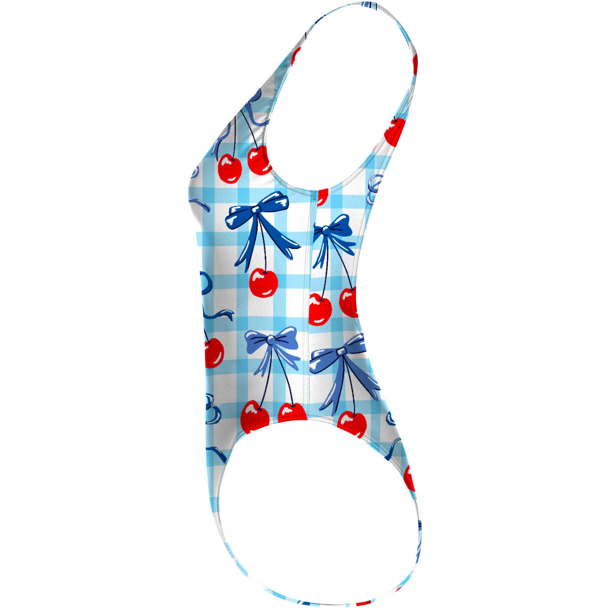 Cherry Swim - High Hip One Piece Swimsuit