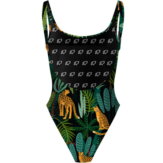 Jaguar Jungle - High Hip One Piece Swimsuit