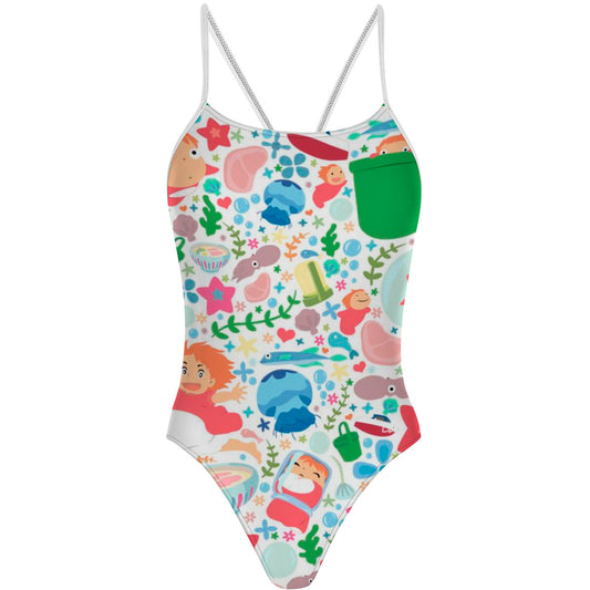 PONYO OPEN - "Y" Back Swimsuit