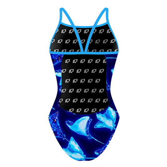 Manta Rays - Sunback Tank Swimsuit