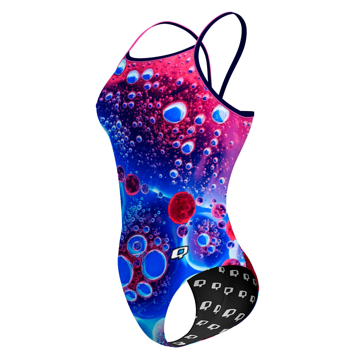Love Bubbles - Sunback Tank Swimsuit