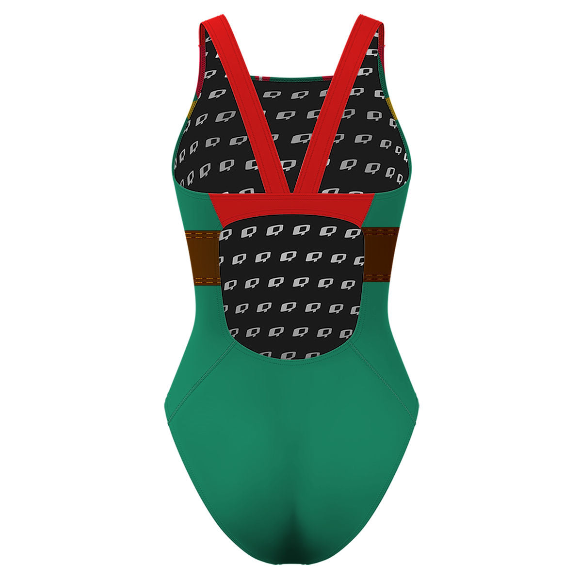 Santa's Helper Classic Strap Swimsuit