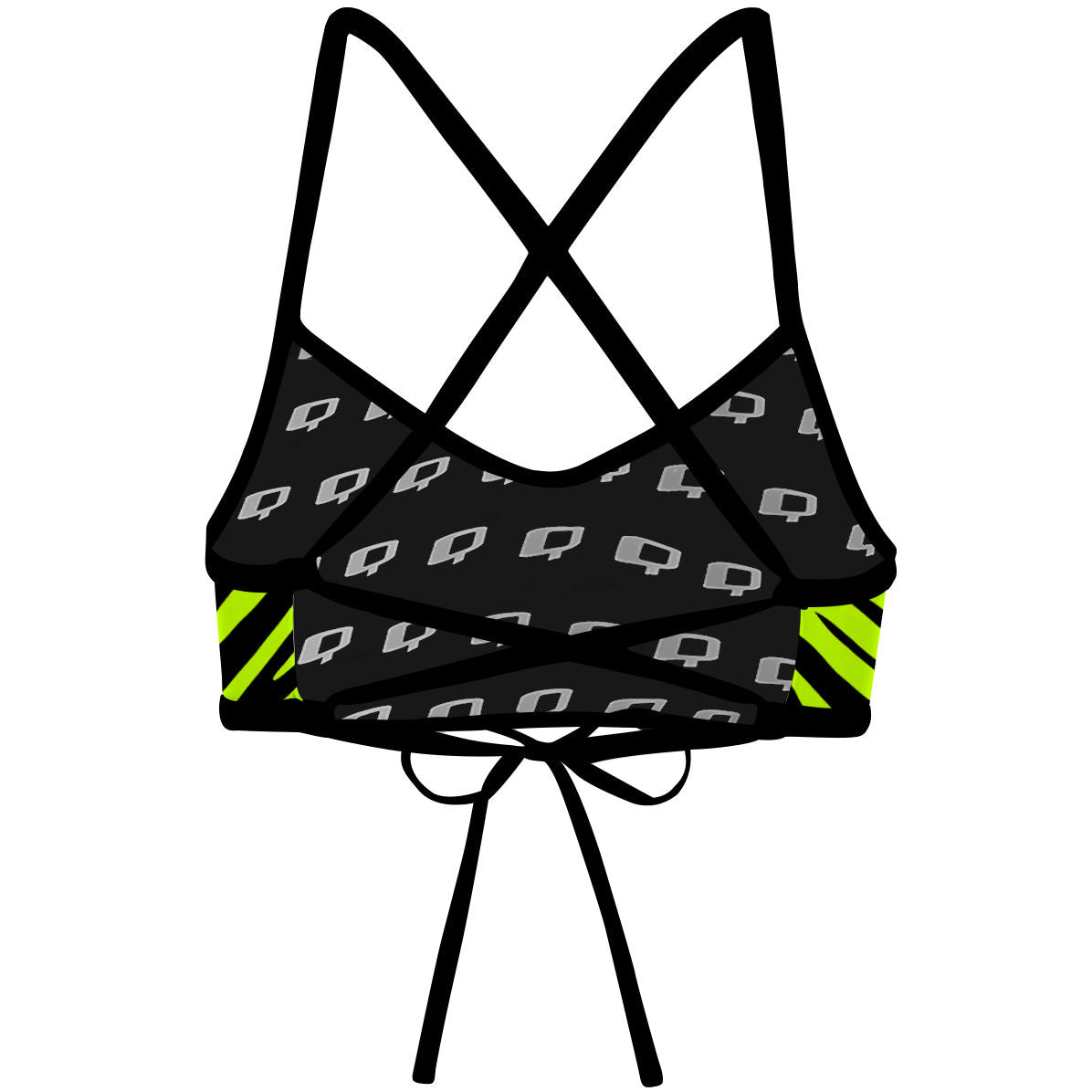 Spring Tiger Ciara Tieback Bikini Top