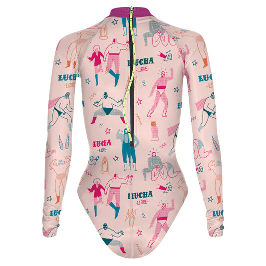 Wrestling Drawings - Surf Swimming Suit Classic Cut