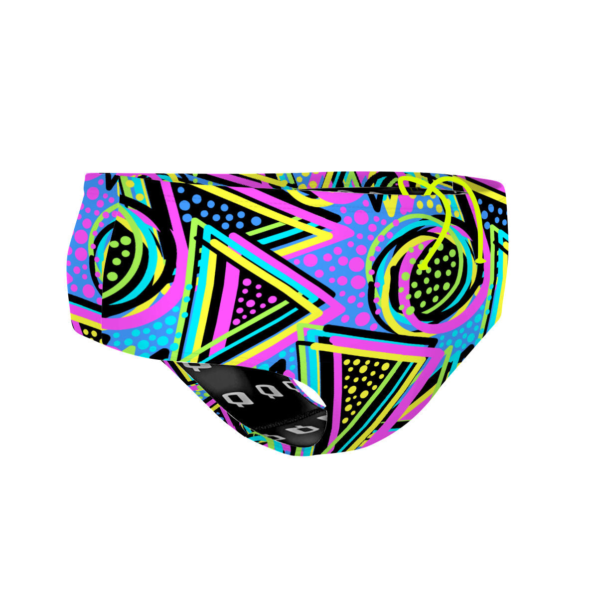 Purple 80s - Classic Brief Swimsuit